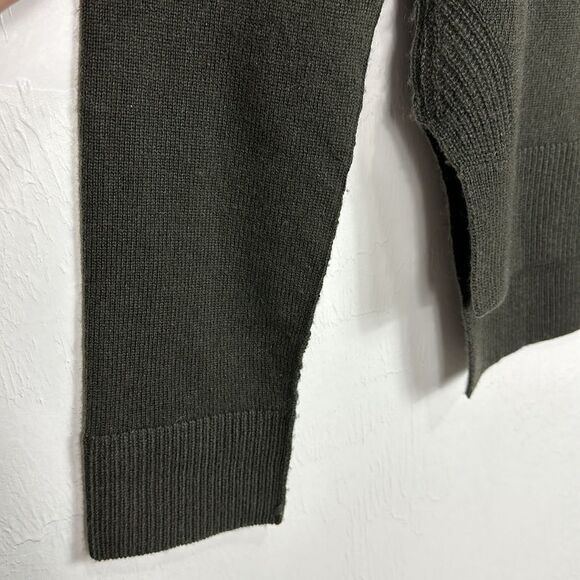 John Patric Organic Wool Cashmere Blend Hi-Low Hem Pullover Sweater Size XS - Picture 4 of 9